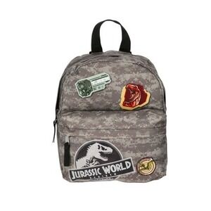 Universal Studio Jurassic Park Mini Backpack - Gray 10"